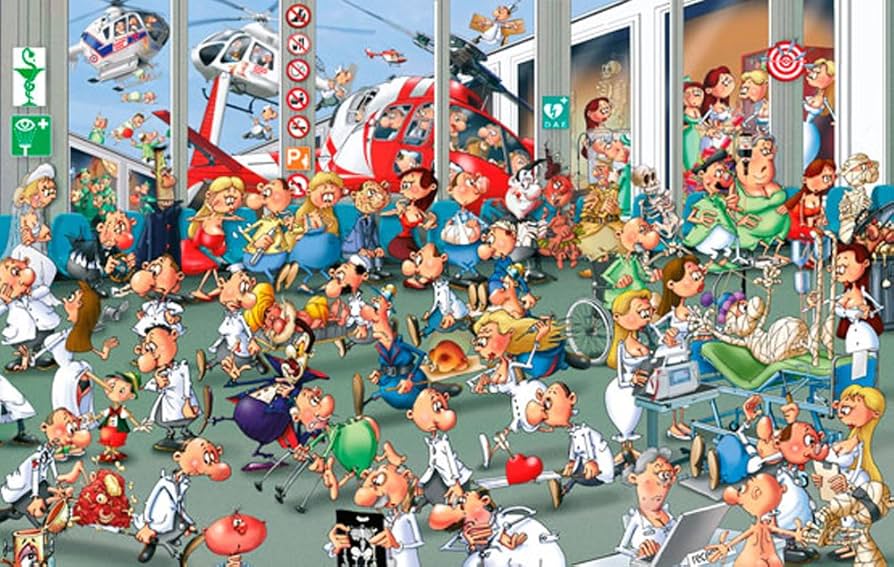 Amazon.co.jp: 1000ピース ジグソーパズル Piatnik 救急車 Ruyer