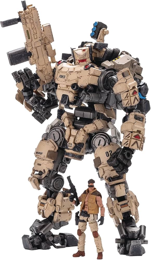 Amazon.com: JOYTOY 1/25 Action Figures Steel Bone Mecha Strike