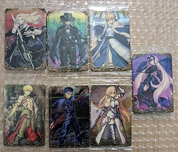 Amazon.co.jp: Fate Grand Order FGO ウエハース1 全25種 フルコンプ
