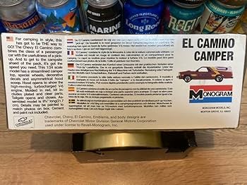 Amazon.co.jp: MONOGRAM EL Camino Camper 1/24 El Camino Camper