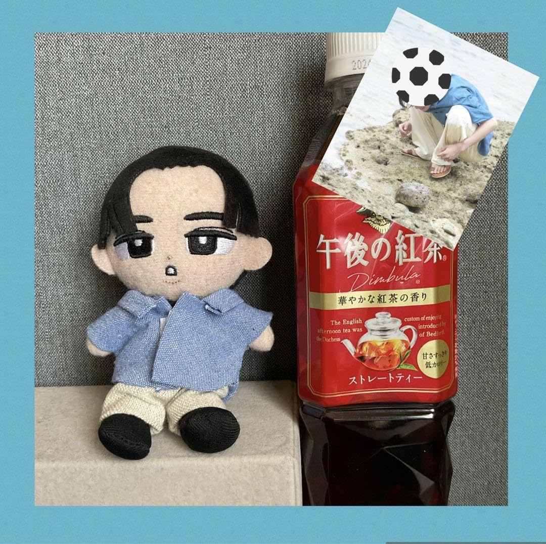 Amazon.co.jp: Snow Man ちびぬい ぬい服 目黒蓮 午後の紅茶 : おもちゃ