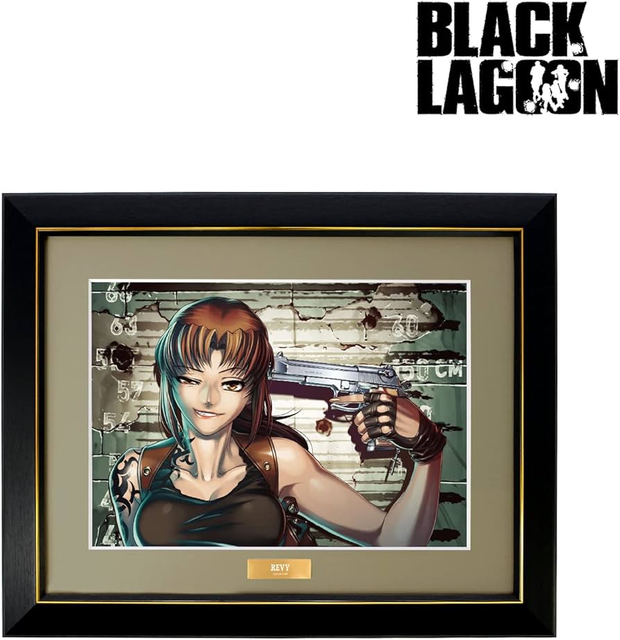 Amazon.co.jp: BLACK LAGOON レヴィ キャラファイングラフ ver.B