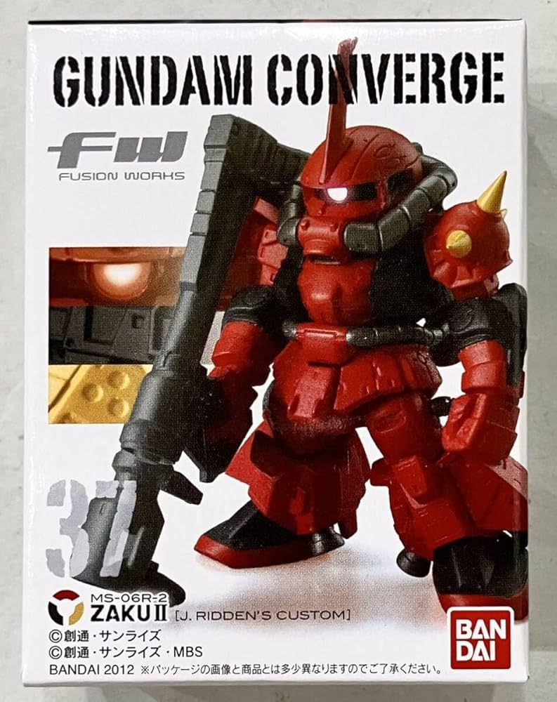 Amazon.co.jp: FW CONVERGE コンバージ 37 ジョニーライデン専用ザクII