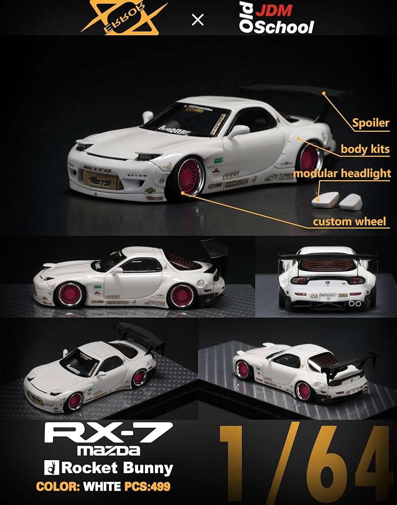Amazon.co.jp: 1/64 404 Error rocket Bunny Mazda Rocket Bunny RX-7