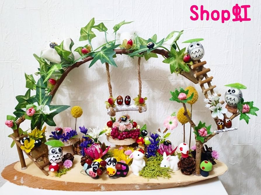 Amazon.co.jp: 最終 母の日ギフトどんぐりアートプレゼント豆アート