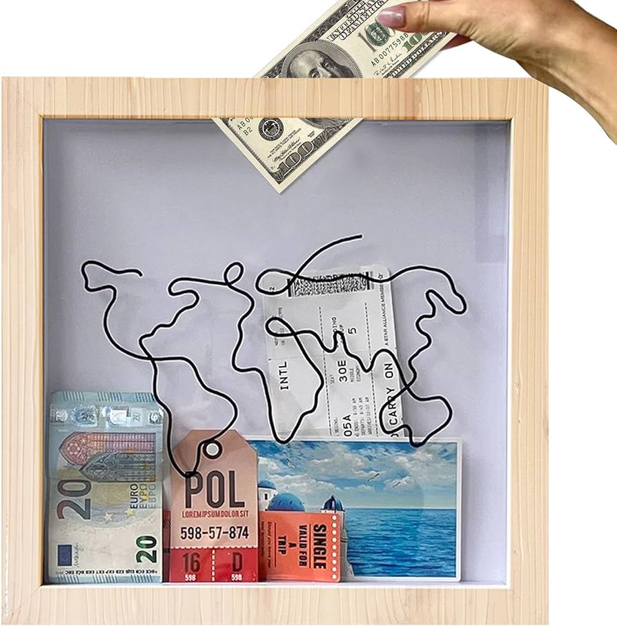 Amazon.co.jp: 旅行 チケットホルダー ボックスフレーム スロット 付き