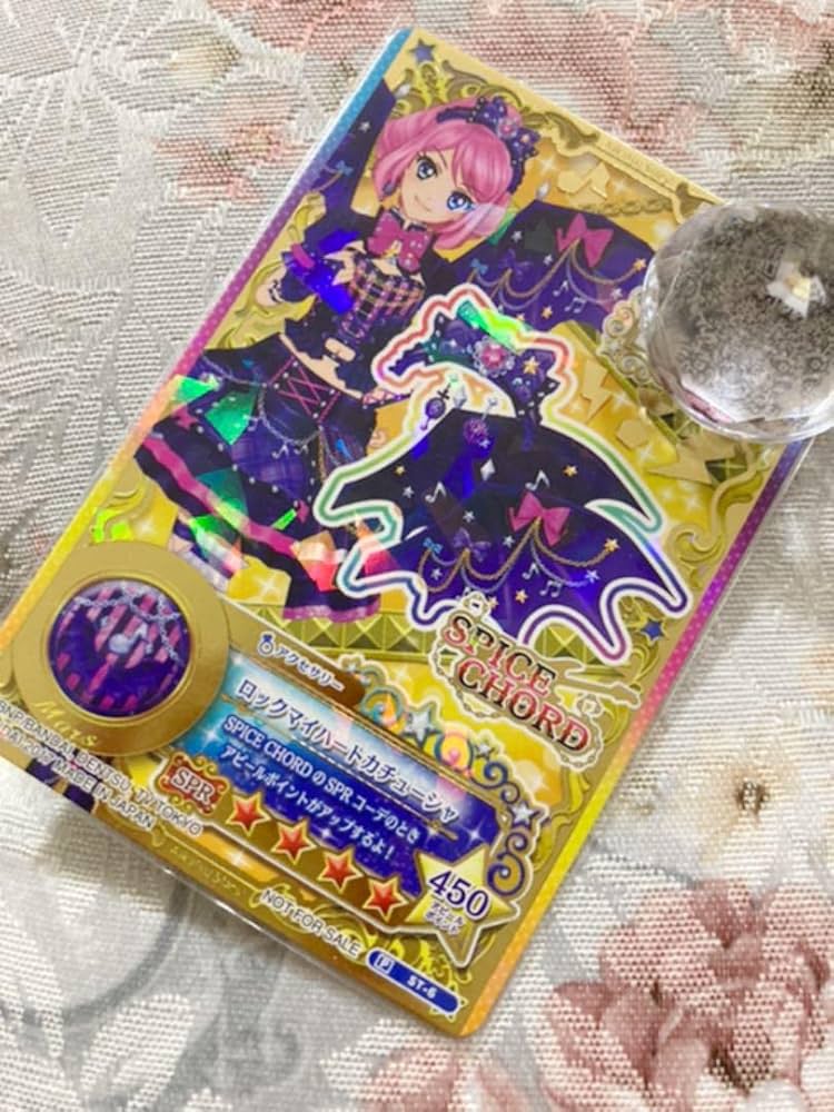 32】アイカツスターズ グリッターガラポン 桜庭ローラセット② 缶