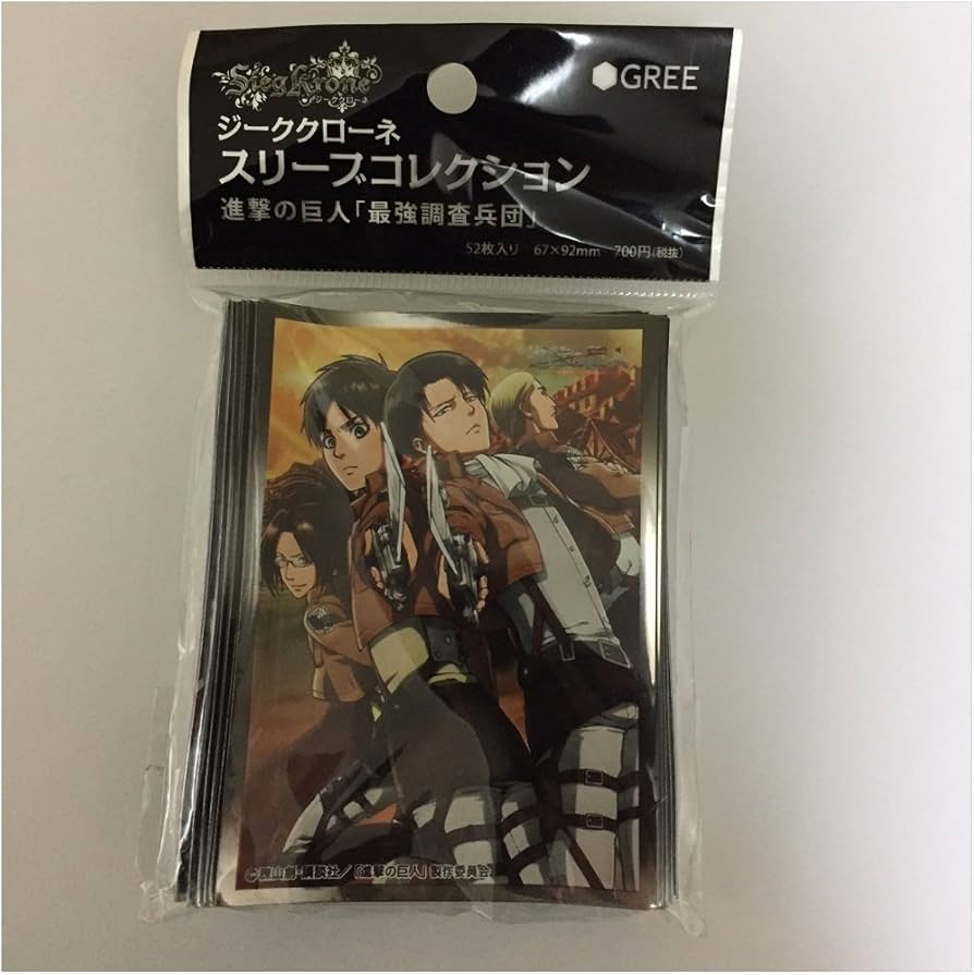 進撃の巨人スリーブ二人の決意ジーククローネエレン・イェーガーリヴァイ