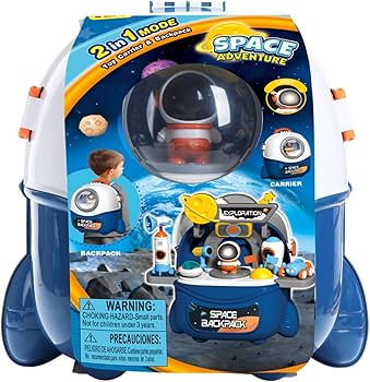 Amazon.com: Kidplokio 2 in 1 Space Rocket Astronaut Toys with