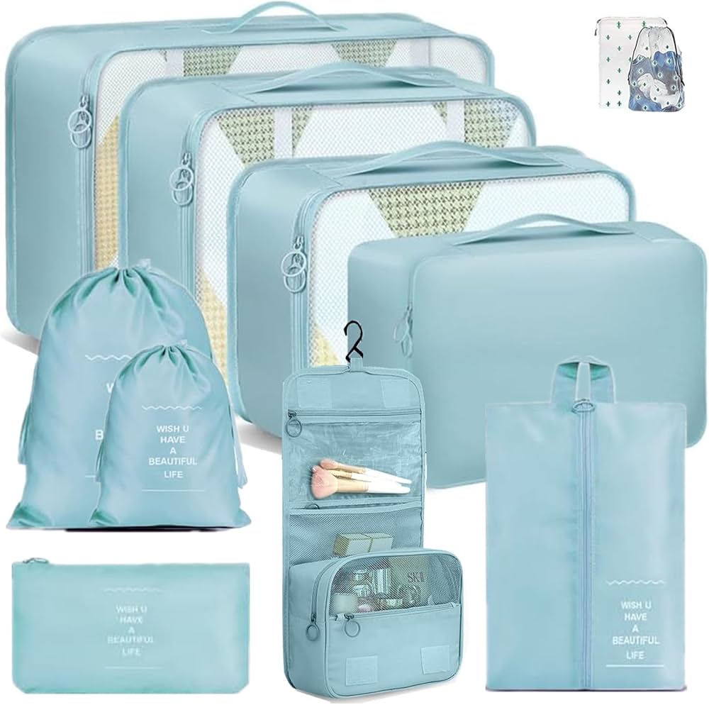 Amazon.co.jp: トラベルポーチ 11点セット 旅行用 ポーチセット