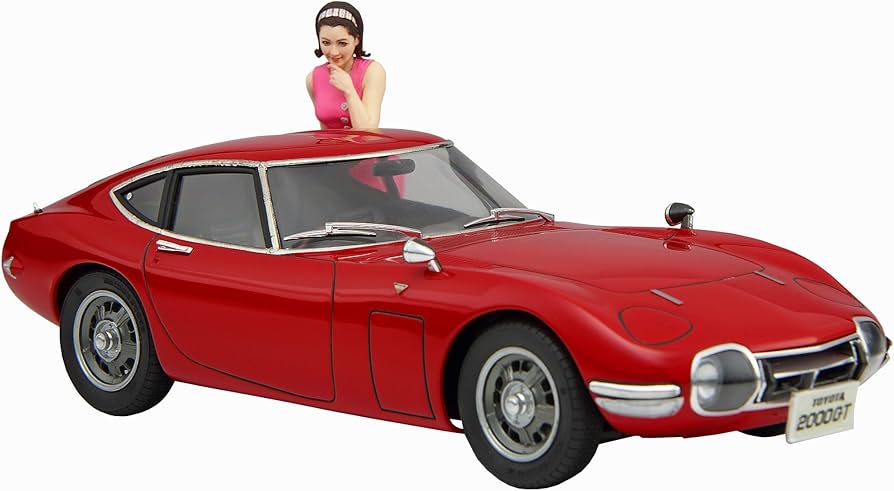 Amazon | ハセガワ 1/24 トヨタ 2000GT w/60sガールズフィギュア