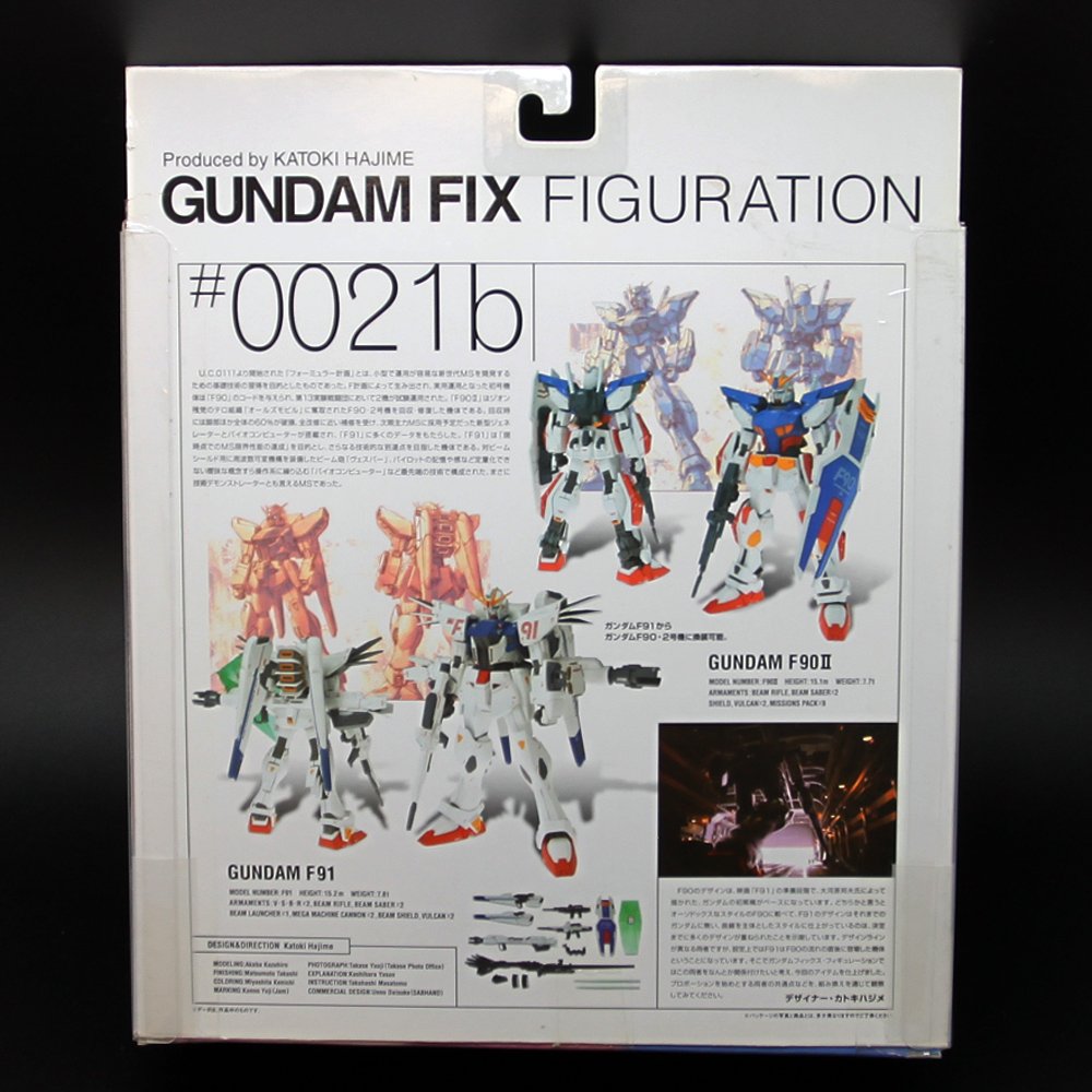 Amazon.com: Gundam Fix Figuration F91 produced by Katoki Hajime