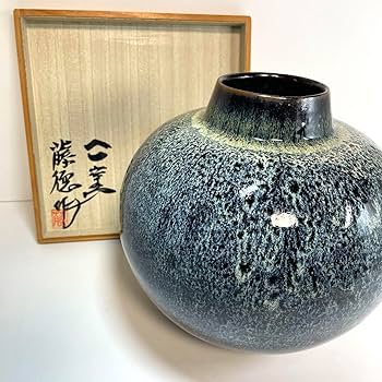 Amazon.co.jp: 小石原焼 ヤマイチ窯 梶原藤徳 作 壺 : おもちゃ