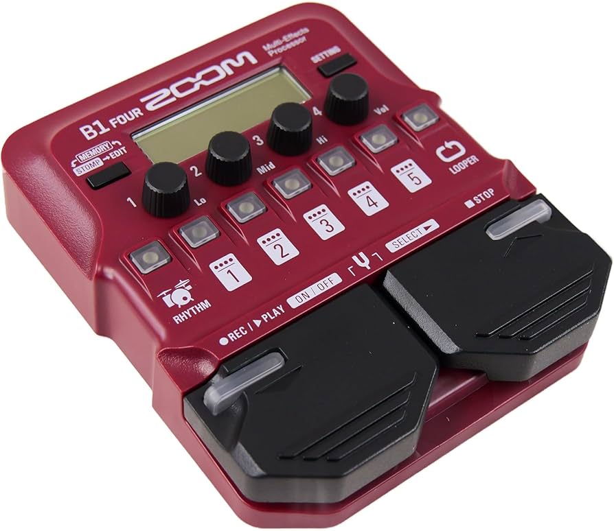 Amazon | ZOOM ズーム B1 FOUR ベース用マルチエフェクター Bass Multi