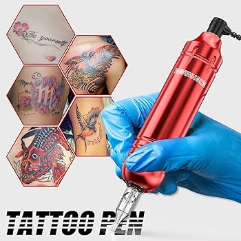 Amazon | ワームホール タトゥーキット タトゥーガンキット タトゥー