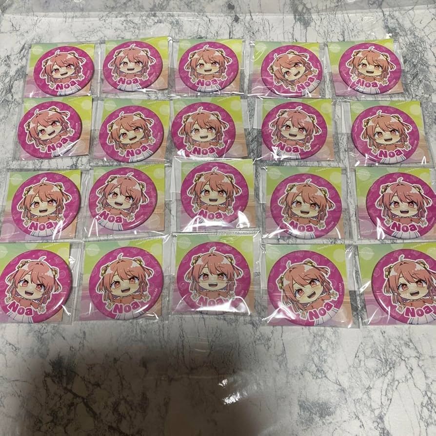 Amazon | カラフルピーチ 缶バッジ のあ からぴち 缶バッチ 2023年