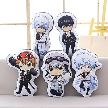 Amazon.co.jp: 銀魂 抱き枕 クッション ぬいぐるみ枕 坂田銀時 土方十