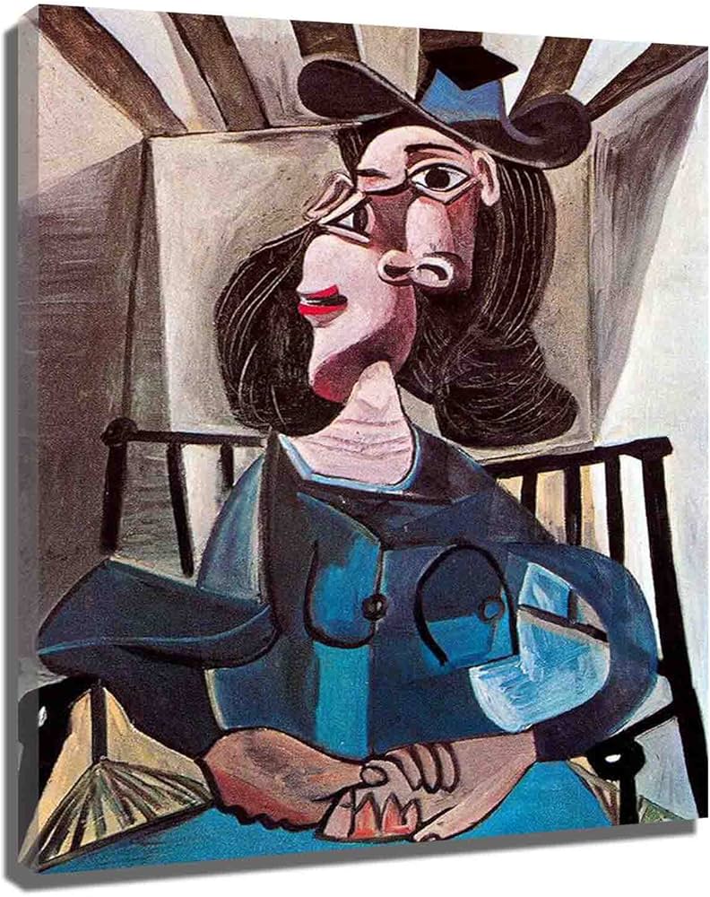 Amazon.co.jp: ピカソのキュビズムのモダニスト絵画 ポスター 複製画