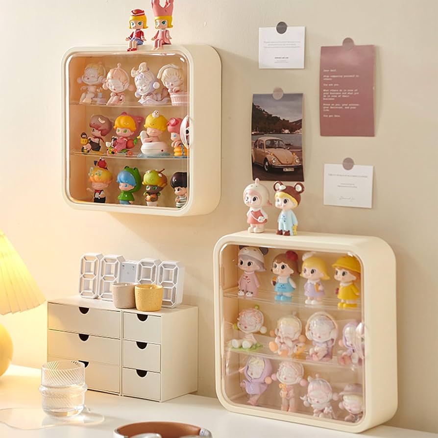 Amazon.com: Clear Display Case for Figures, Wall-Mounted Doll