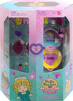 Amazon.com: Polly Pocket Collector Compact with 2 Dolls, Keepsake