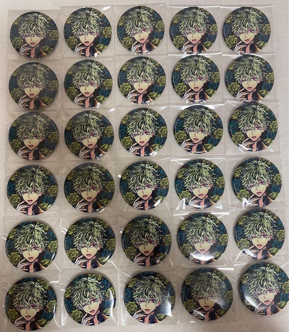 あくねこ悪魔執事と黒い猫カワカミハナマル缶バッジ