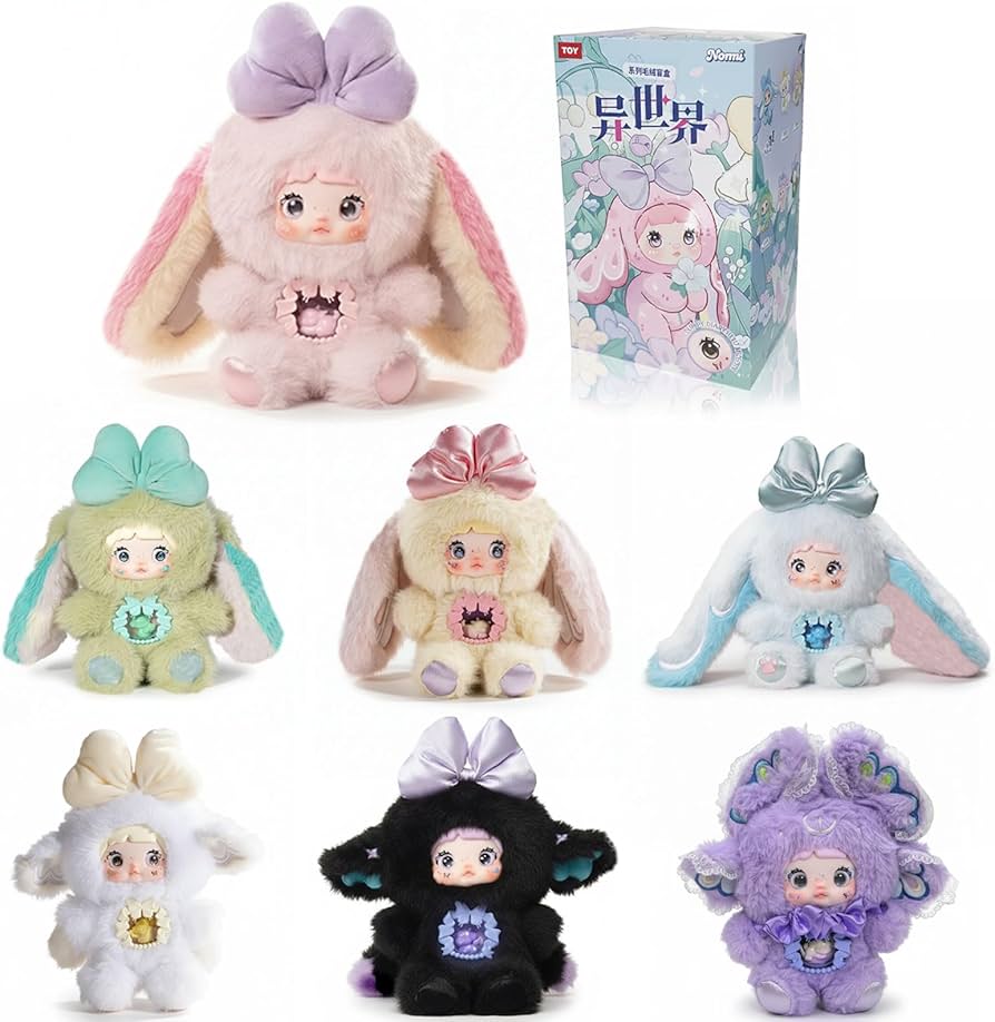 Amazon.com: Fesuphy Nommi Blind Box Plush Figures, Cute Vinyl