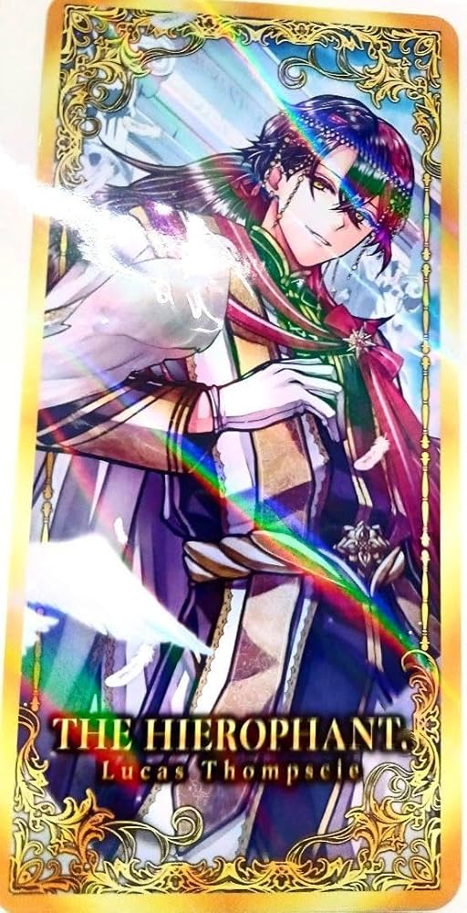 Amazon.co.jp: あくねこ 悪魔執事と黒い猫 ルカス タロットカード ホロ