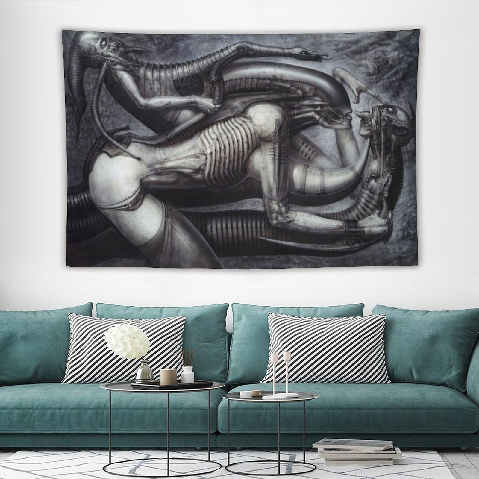 Amazon.co.jp: ポスターやプリントHrギーガーLi Iiエイリアンホラー