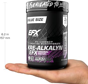 Amazon.com: EFX Sports Kre-Alkalyn EFX | pH Correct Creatine