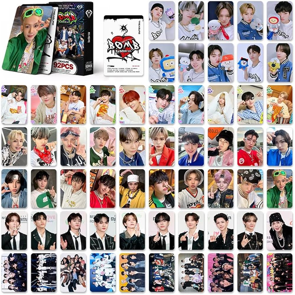 Amazon.co.jp: TREASURE LOMOカード トレカ フォトカードセット 54枚