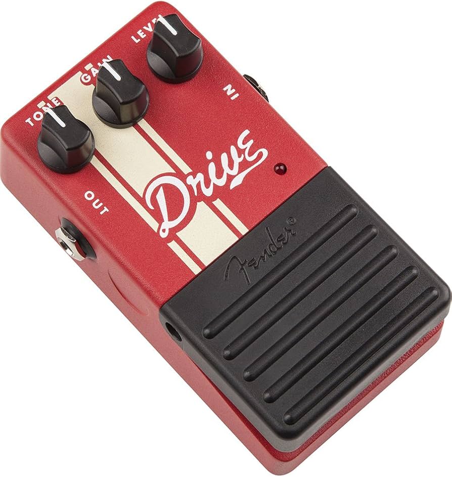Amazon | Fender/Drive Pedal Red | ディストーション・オーバー