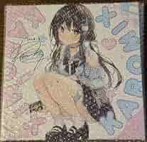 翡翠亭 こみトレ33 抽選 直筆サイン入りキャンバスアート 翡翠亭 こみ