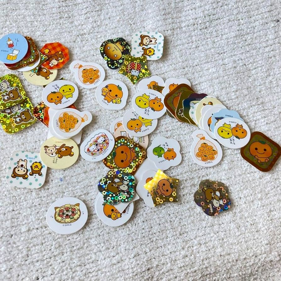 Amazon.co.jp: サンエックス フレークシール みかんぼうや