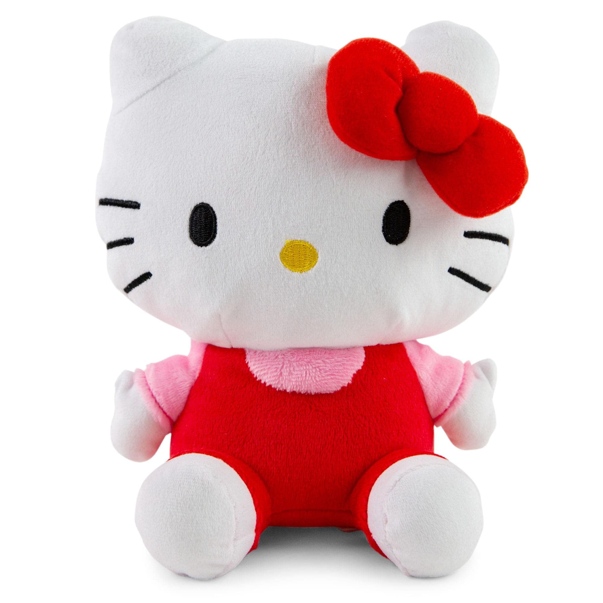 Amazon.com: Silver Buffalo Sanrio Hello Kitty Sitting Pose Soft