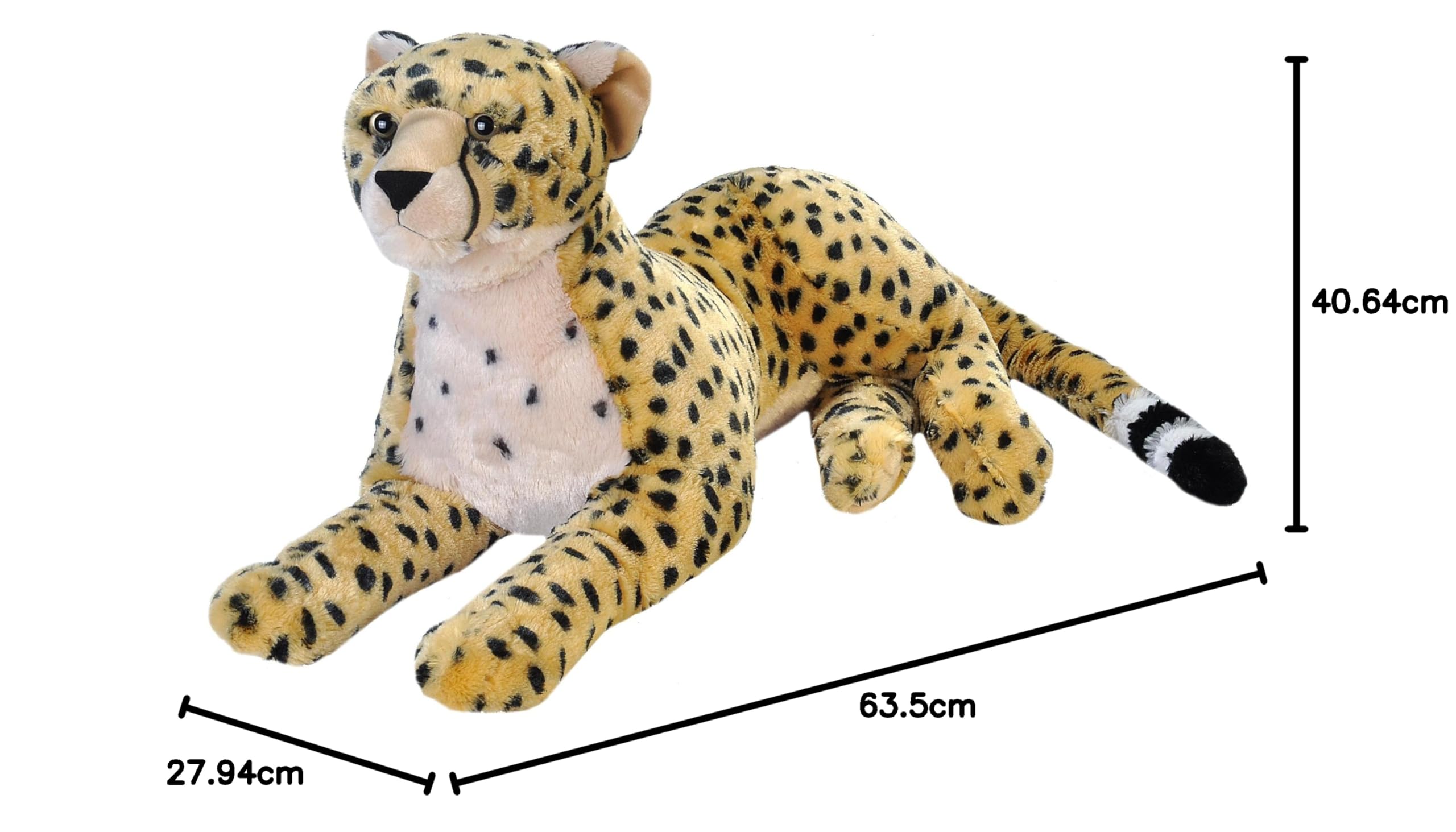 Amazon.co.jp: ワイルドリパブリック チーター ぬいぐるみ ジャンボ