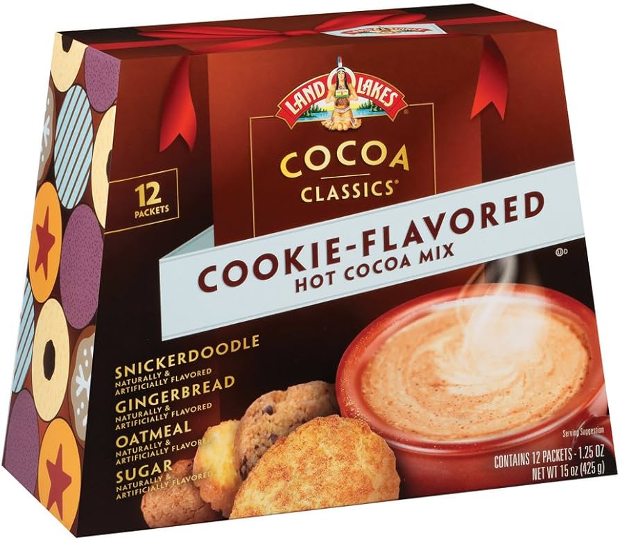 Amazon.com : Land O Lakes Cocoa Classics, Cookie Hot Cocoa Mix