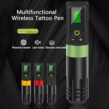 Amazon.co.jp: YMSCIKSJ ワイヤレスタトゥーマシン、充電式コードレス