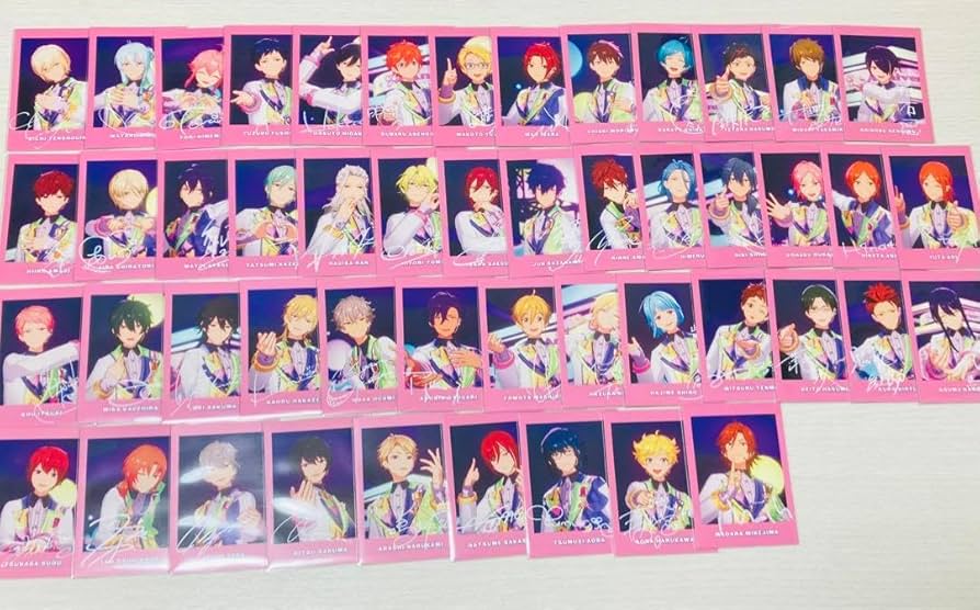 Amazon.co.jp: あんスタ ぱしゃっつ 8周年 全49キャラ 49種 全キャラ