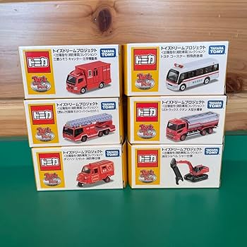 Amazon.co.jp: トミカ トイズドリームプロジェクト 6種セット ST12