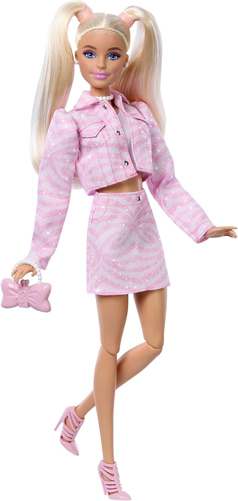 Amazon.co.jp: バービー(Barbie) デラックススタイル ピンクデニム