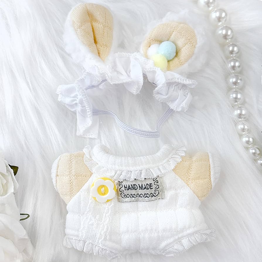 Amazon.co.jp: ぬいぐるみ用ベビー服& ヘッドドレスセット 【10cm 用