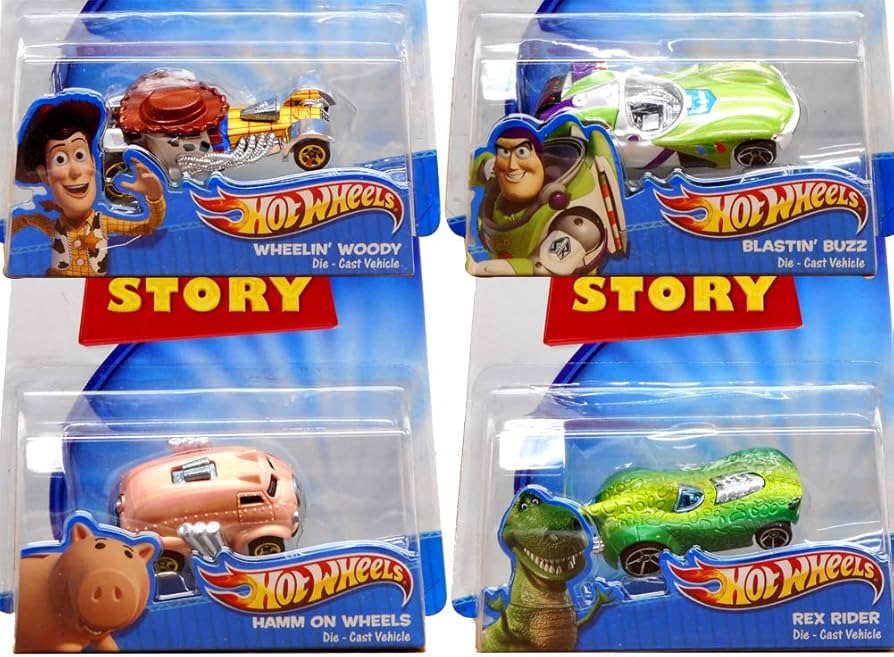Amazon | ホットウィール トイストーリー メタルダイキャストカー 12点