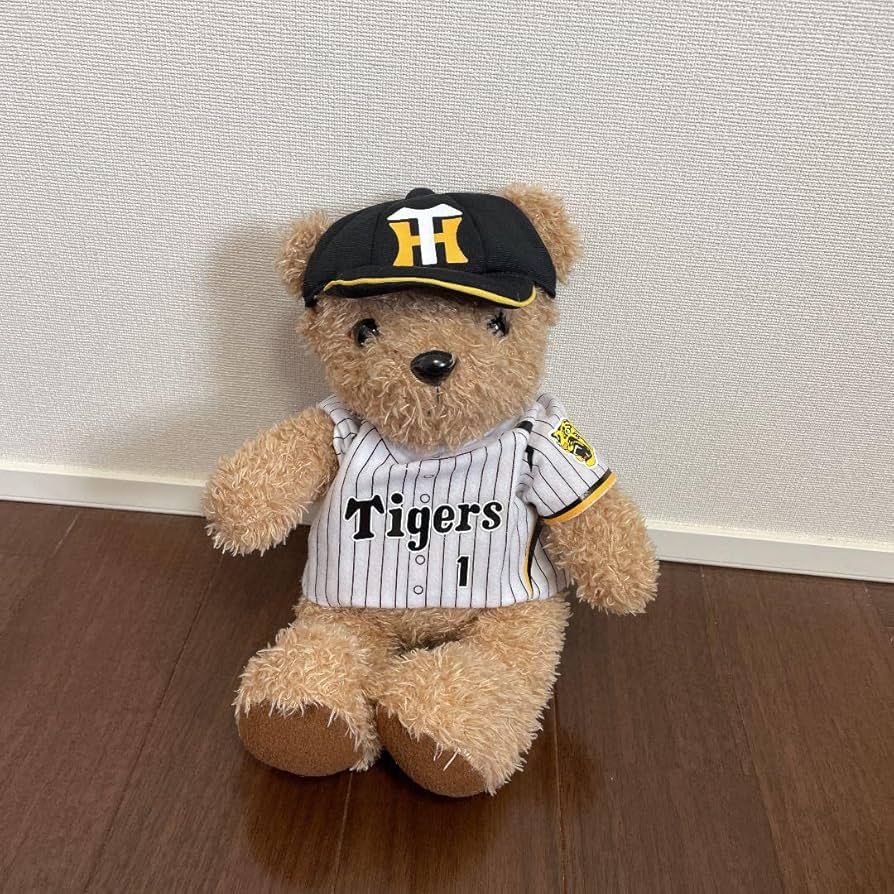 Amazon.co.jp: 汚れなし阪神タイガース 鳥谷敬 クマのぬいぐるみ 着せ
