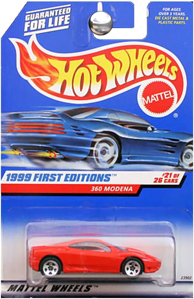 Amazon.com: Hot Wheels 360 Modena 1999 First Editions Ferrari 360
