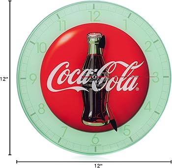 Amazon.com: Mark Feldstein and Associates Coca Cola 12 inch Round