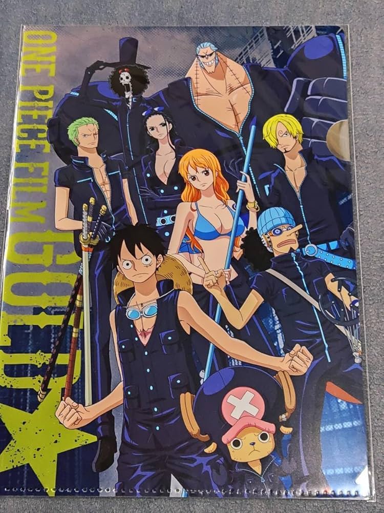 Amazon.co.jp: クリアファイル 尾田栄一郎 One Piece Film Gold