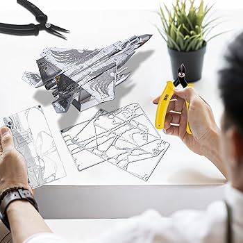 Amazon.com: Piececool 3D Puzzles for Adults, American F-15 Fighter