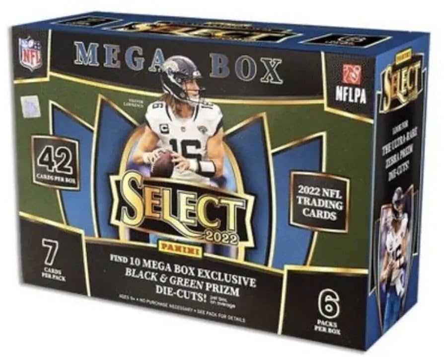 Amazon.com: 2022 Panini Select Football Trading Card Mega Box