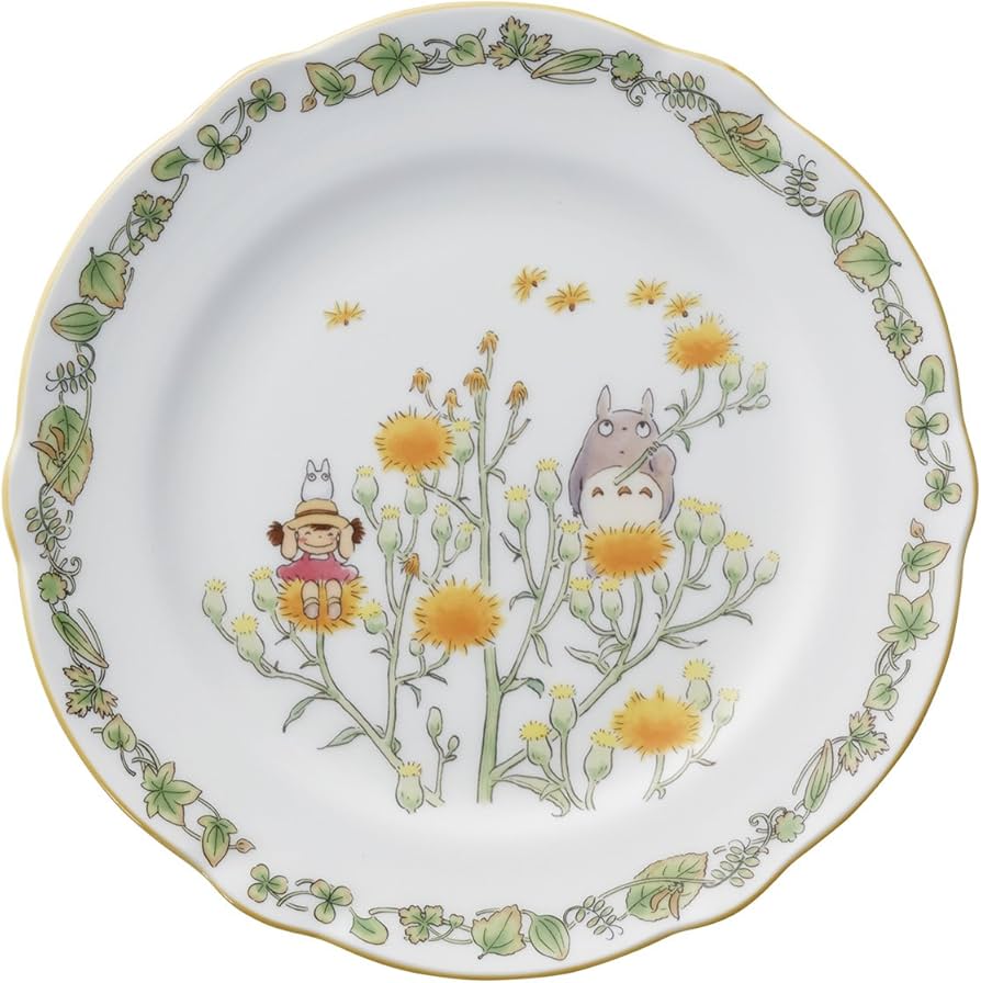 Amazon.co.jp: Noritake ノリタケ プレート 22cm となりのトトロ 電子