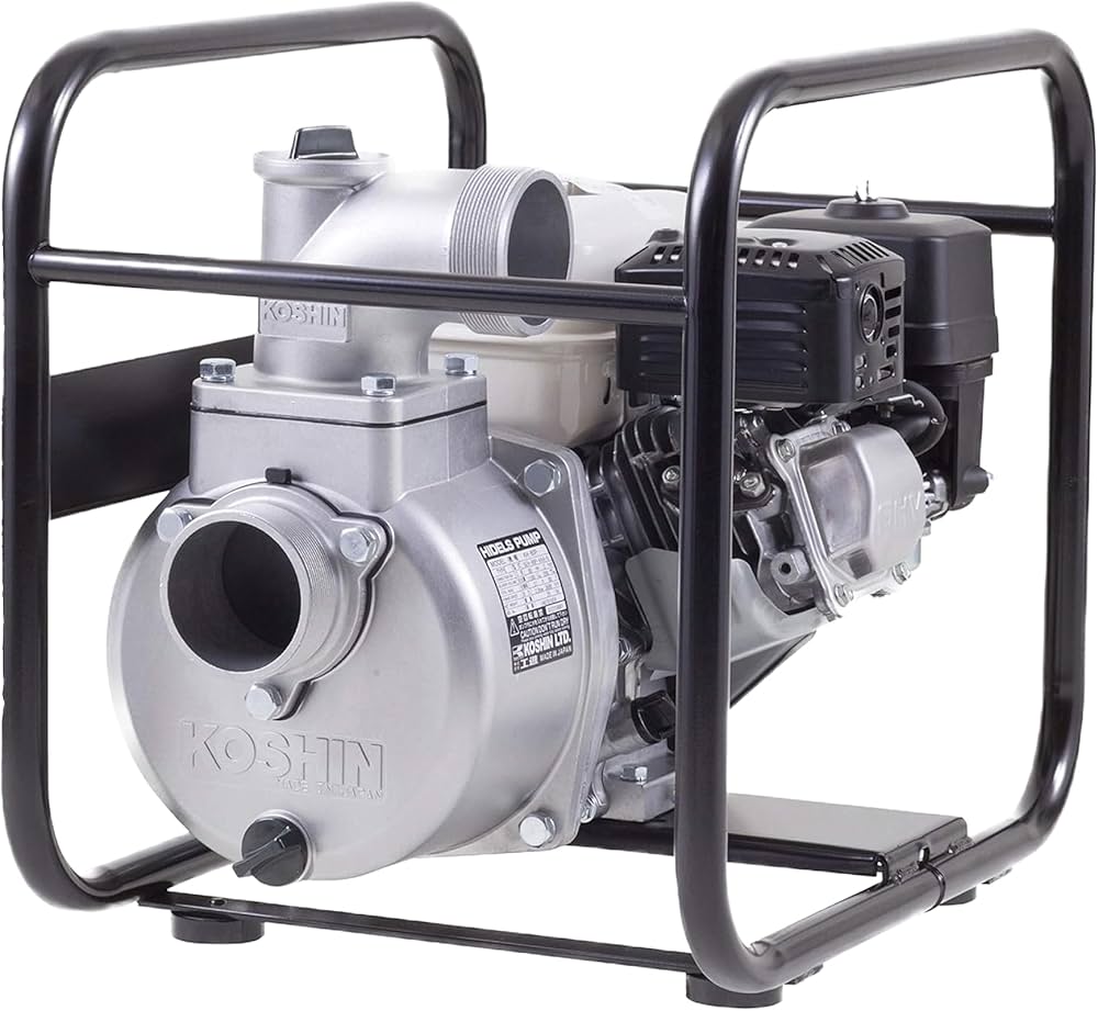 Amazon | 工進(KOSHIN) 4サイクル エンジンポンプ ハイデルスポンプ KH